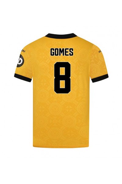 Wolves Joao Gomes #8 Jalkapallovaatteet Kotipaita 2025-26 Lyhythihainen Wolves Joao Gomes #8 Jalkapallovaatteet Kotipaita 2025-26 Lyhythihainen